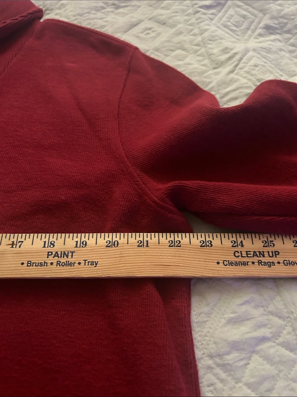 Tasso Elba Men L Shawl Collar Button Cotton Burgundy Rib Collar Hem Sweater